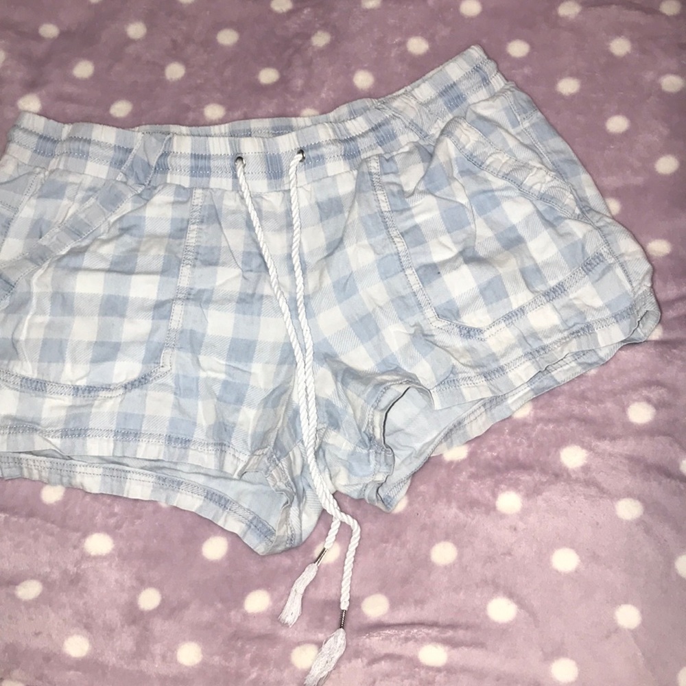 Gingham shorts